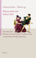 Buchcover: Rhetorizität des hohen Stils