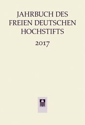 Buchcover: Jahrbuch des Freien Deutschen Hochstifts 2017