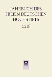 Buchcover: Jahrbuch des Freien Deutschen Hochstifts 2018