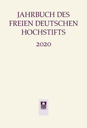 Buchcover: Jahrbuch des Freien Deutschen Hochstifts 2020