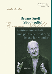 Buchcover: Bruno Snell (1896-1986)