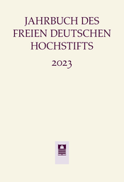 Buchcover: Jahrbuch des Freien Deutschen Hochstifts 2023