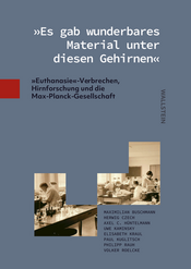 Buchcover des Titels »"Es gab wunderbares Material unter diesen Gehirnen"«