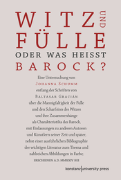 Buchcover: Witz und Fülle. Oder was heißt barock?